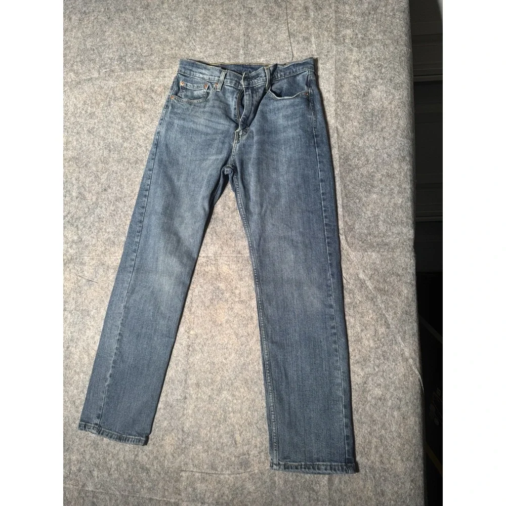 Vintage Y2K Levis 505 Red Tab Blue Mens 32x30 Straight Fit Denim Jeans Cotton